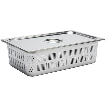 GR736 Gastro M geperforeerde RVS GN 1/1 bak 15cm diep