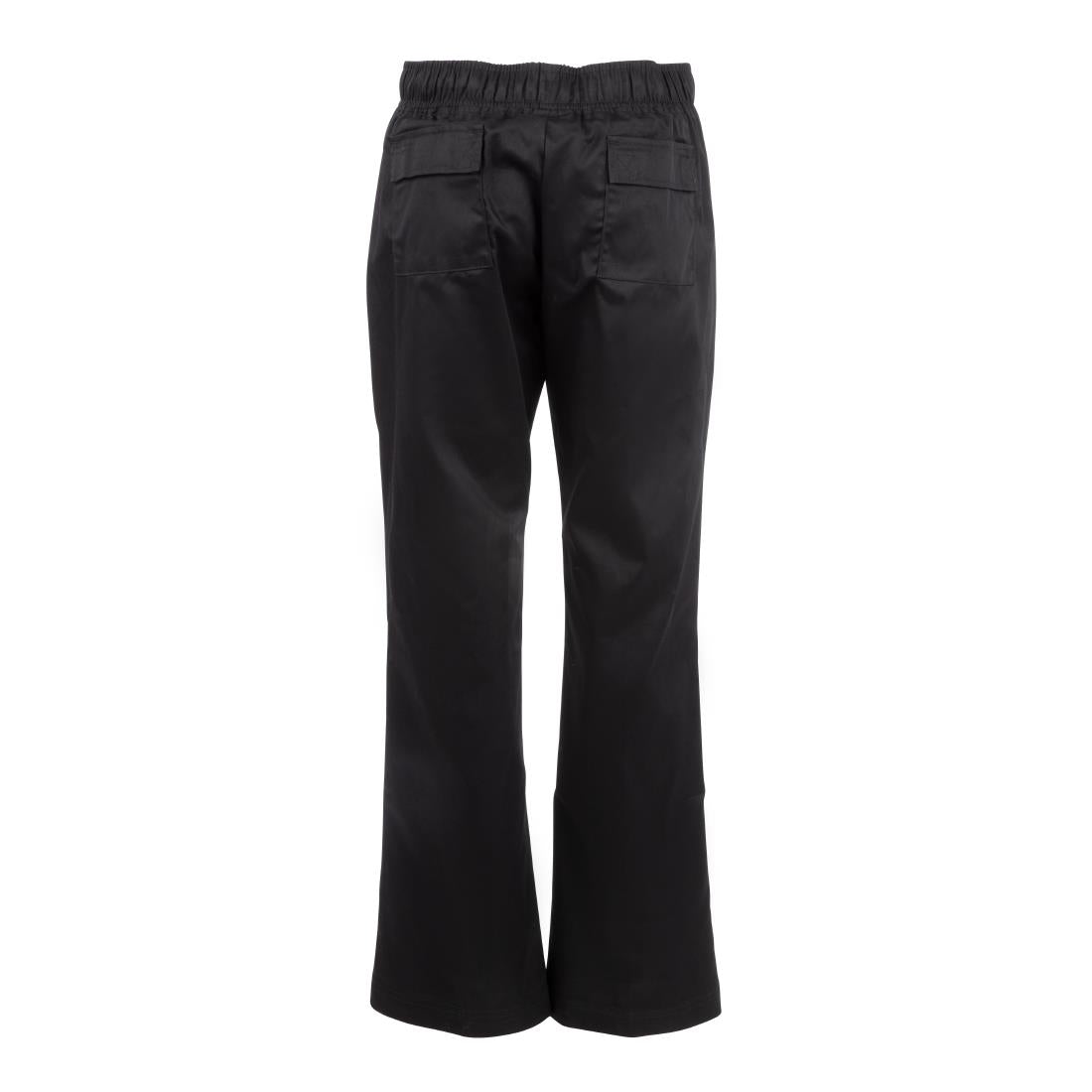 A431-S Chef Works Executive dames pantalon zwart S