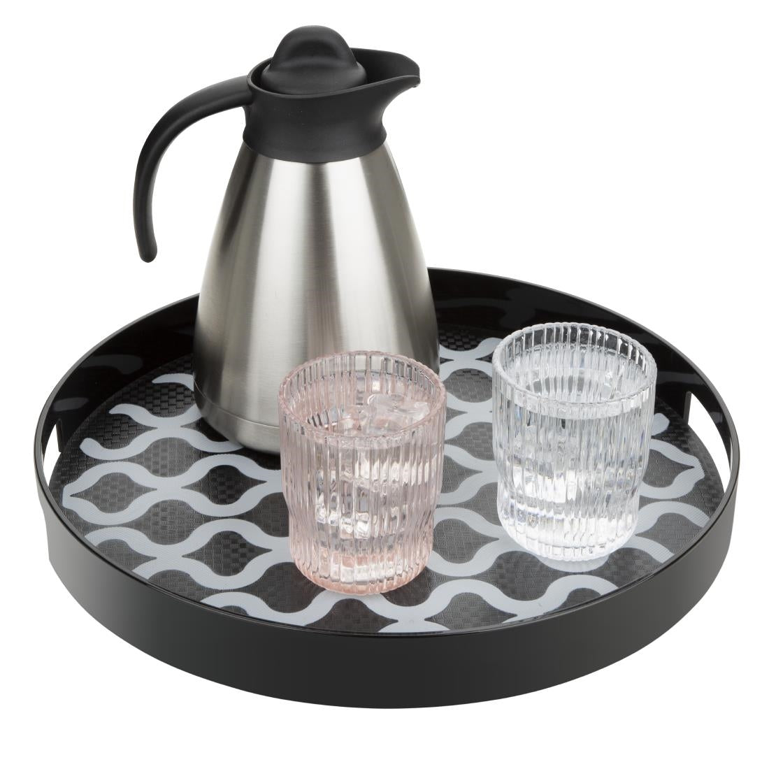 DP665 Olympia Kristallon Pc Rond Antislipblad Met Handgrepen - 355mm