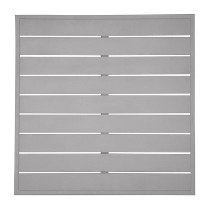FW598 Bolero Aluminium Vierkant Tafelblad Lichtgrijs 700mm