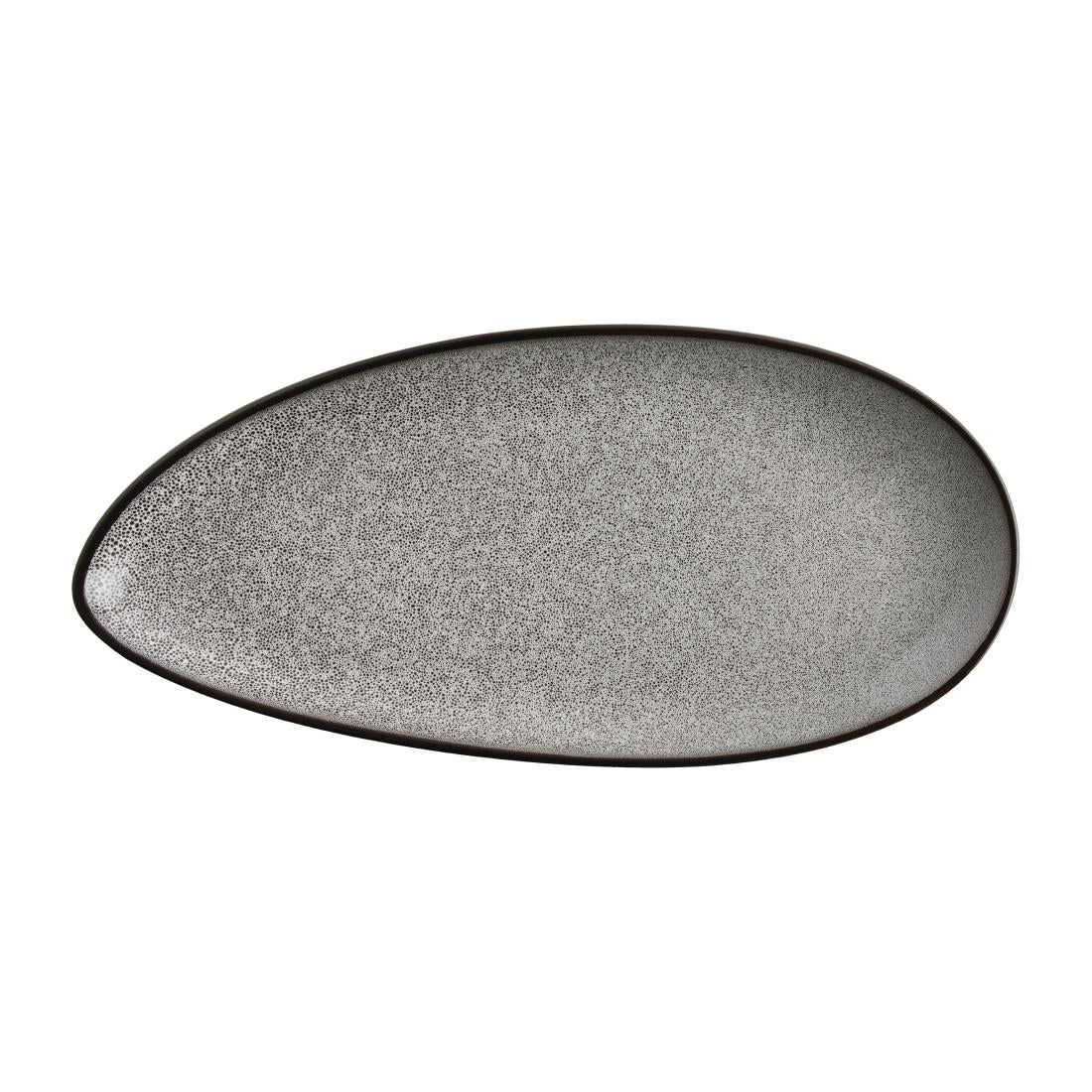 DF180 Olympia Mineral Bladvormig Bord 25,5x12cm (6 Stuks)