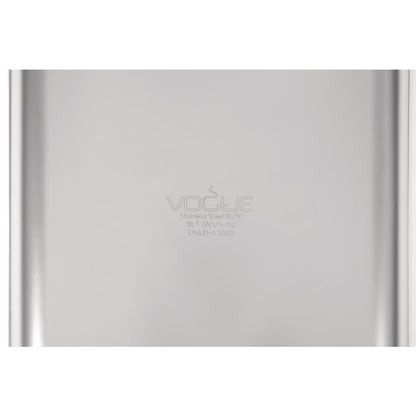 DW435 Vogue heavy-duty RVS GN 1/1 bak 150mm