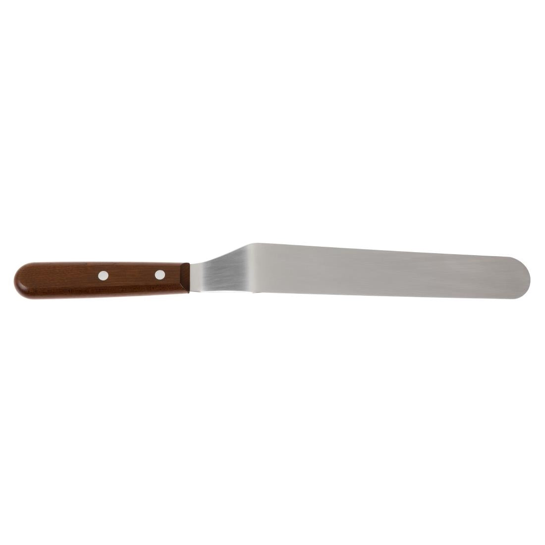 CC269 Victorinox gebogen paletmes met houten heft 25,5cm