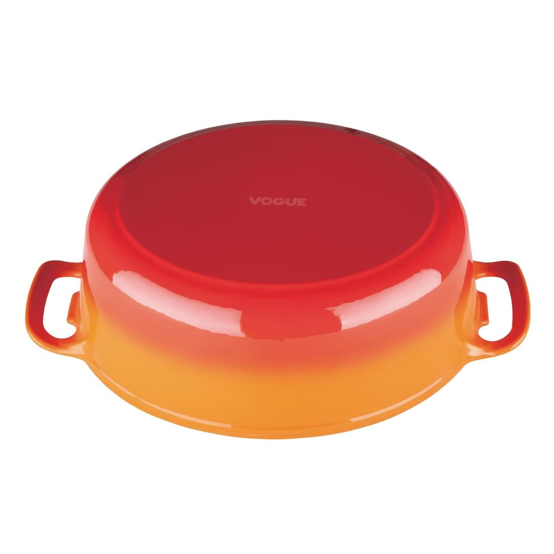 GH312 Vogue ovale inductie braadpan oranje 6Ltr