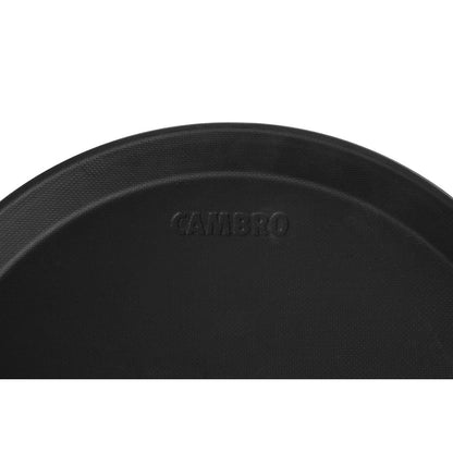 DM780 Cambro Camtread rond antislip glasvezel dienblad zwart 28cm
