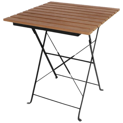 GJ765 Bolero vierkante imitatiehouten tafel 60cm