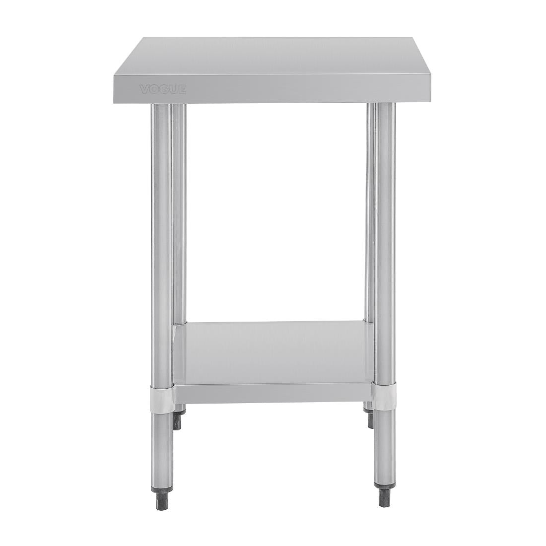 GJ500 Vogue RVS werktafel zonder achteropstand 90x60x70cm