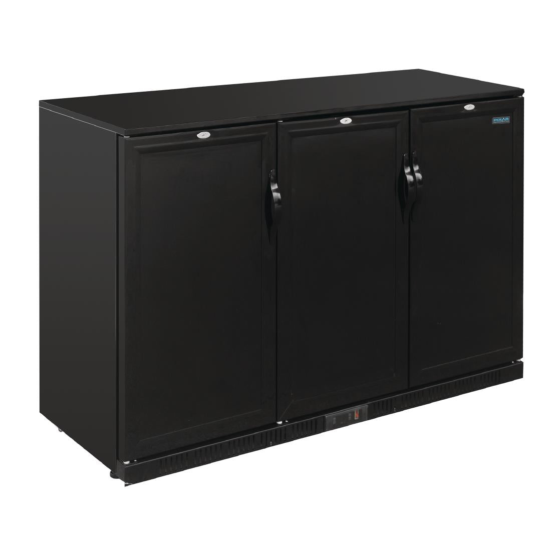 GL017 Polar G-serie 900mm barkoeling drie deuren 330L zwart