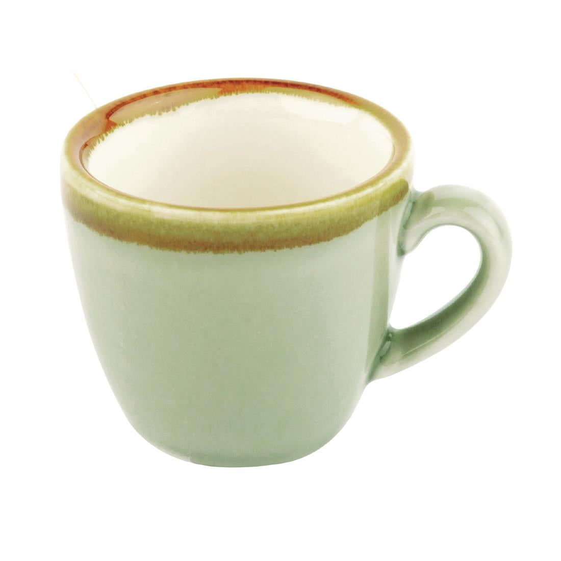 GP476 Olympia Kiln espressokopjes mosgroen 8,5cl (6 stuks)