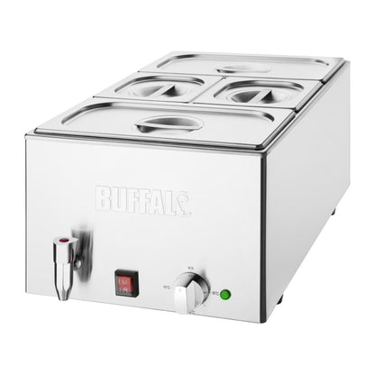FT692 Buffalo Bain Marie met Kraan en Pannen