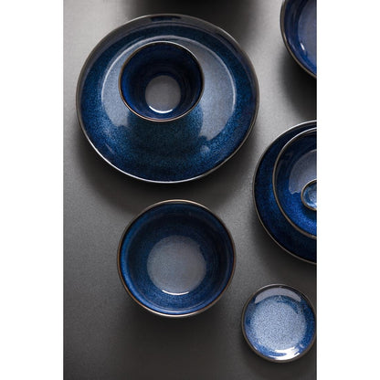 DZ771 Olympia Luna Middernachtblauwe Soeplepels (12 stuks)