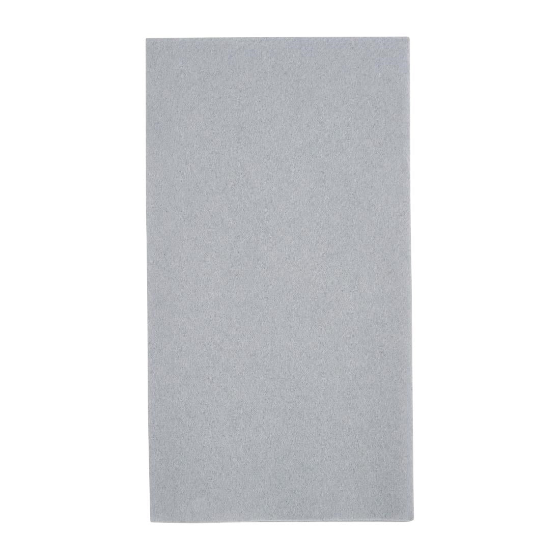 FE274 Fiesta Recyclable Premium airlaid dinerservetten grijs 40x40cm 1/8 vouw (500 stuks)