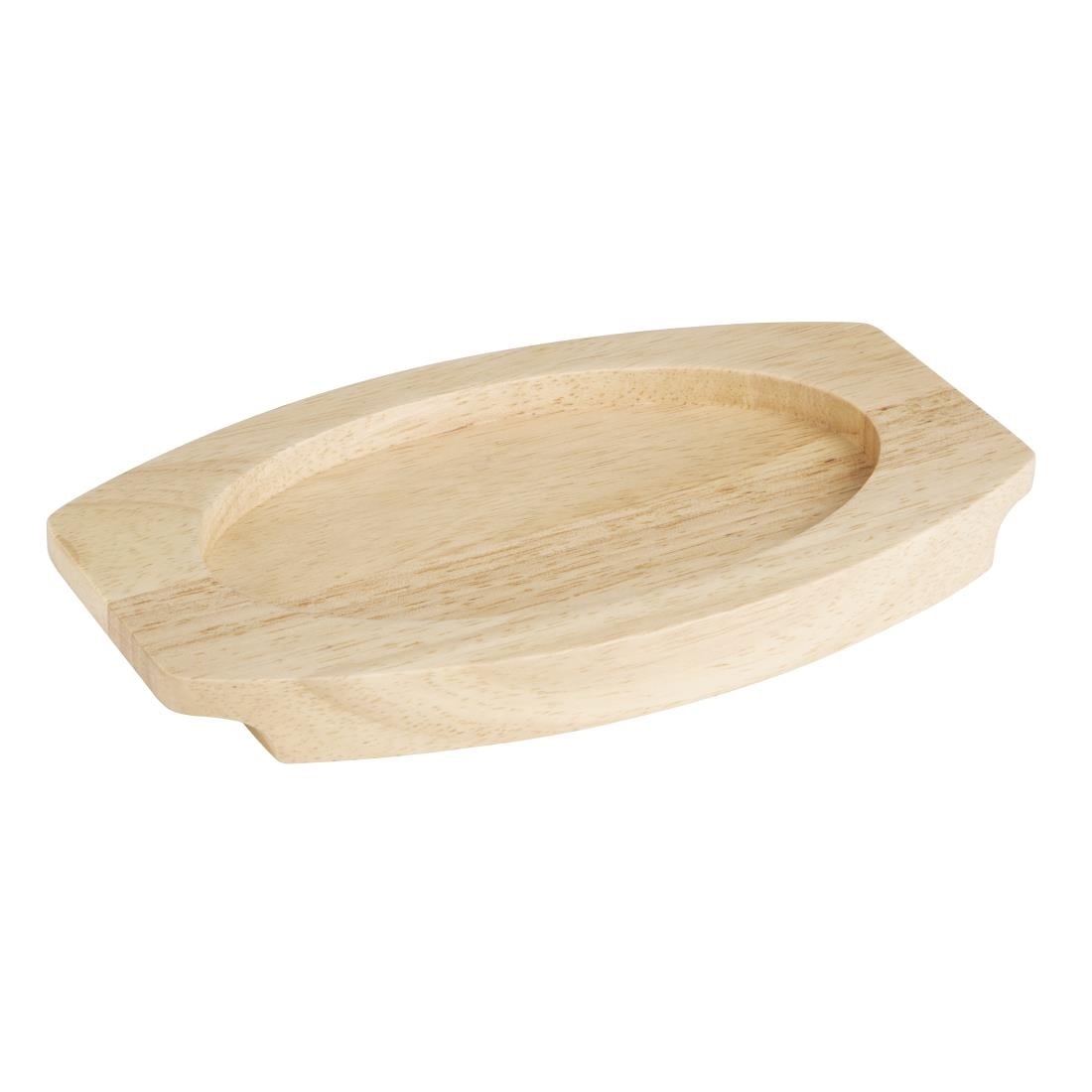 FU295 Olympia Hevea Bord Voor Gietijzeren Ovale Orenschotel 210x120mm Voor Fw819