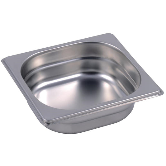 GR702 Gastro M RVS GN 1/6 bak 6,5cm diep