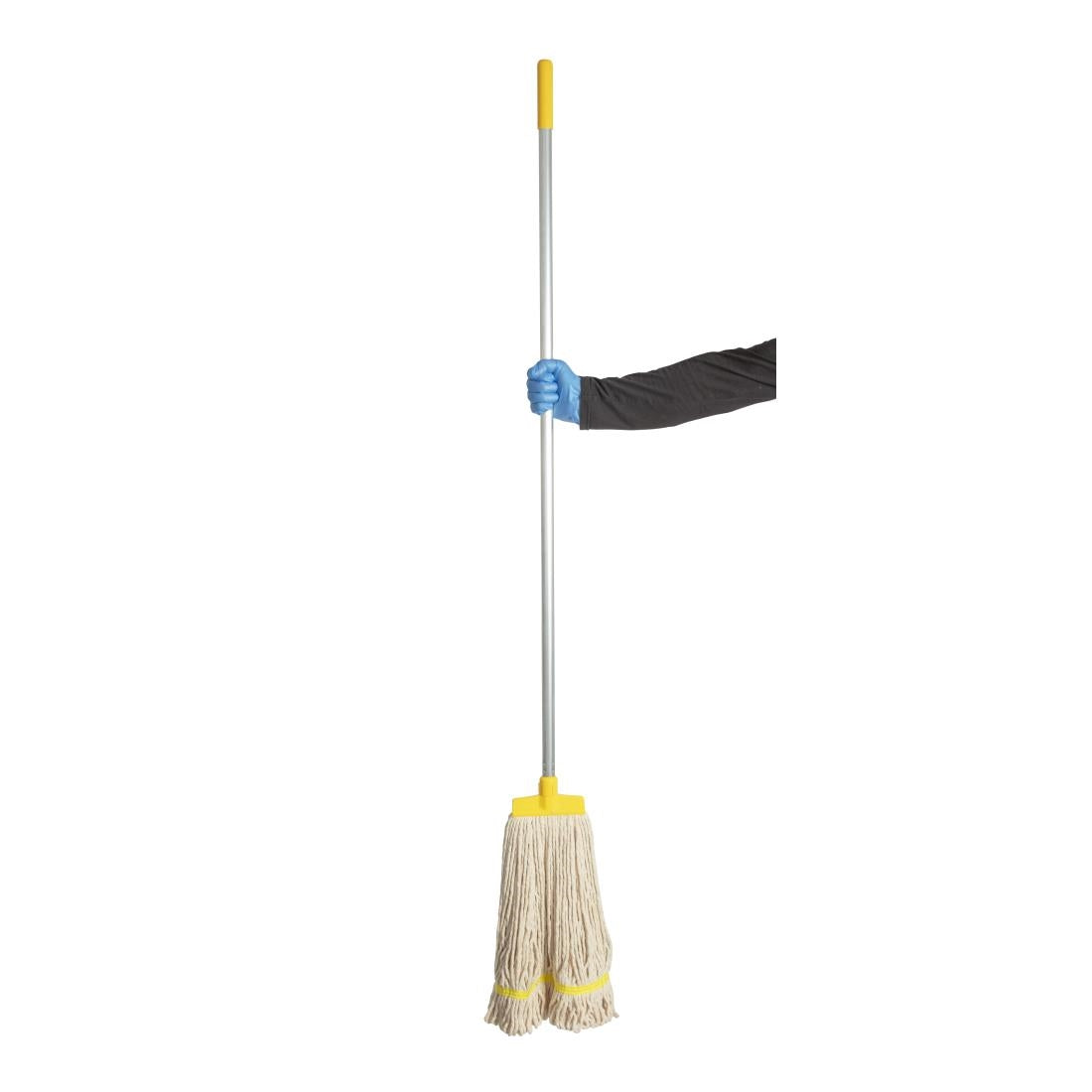 L887 SYR stay-flat Kentucky mop katoen geel