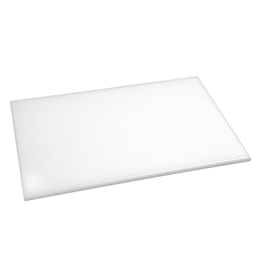 J016 Hygiplas HDPE snijplank wit 450x300x12mm