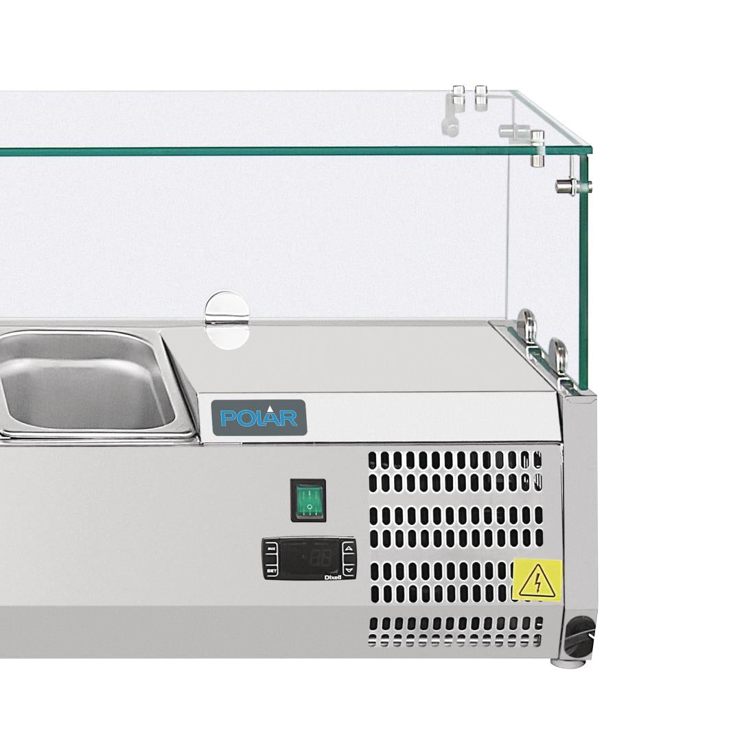 AB090 Polar G-serie koelvitrine 6x GN 1/4