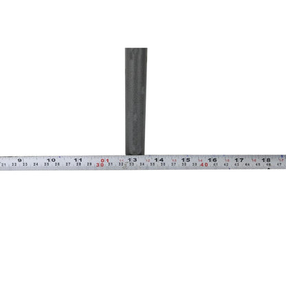 HZ824 Bolero Cantina compacte barkrukken met mangohouten zitting Gunmetal (4 stuks)