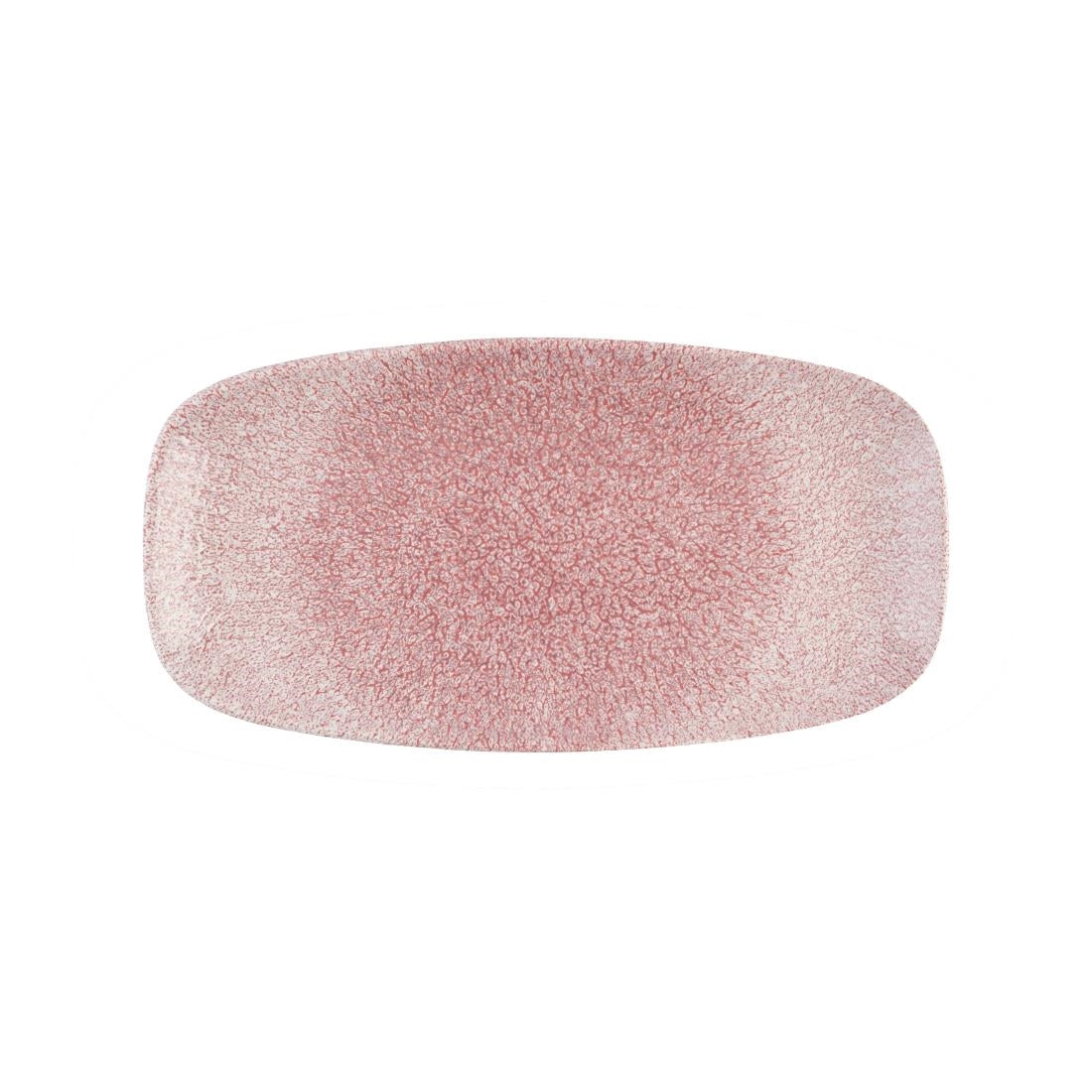 DX842 Churchill Raku Pink Quartz Chefs Ovaal Bord 29.8 x 15.2cm (12 stuks)