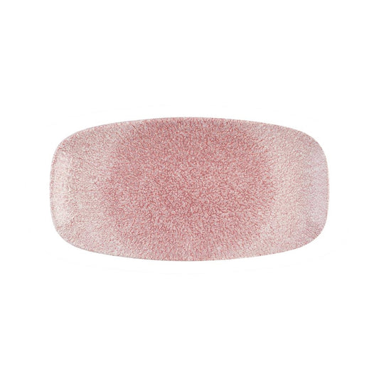 DX842 Churchill Raku Pink Quartz Chefs Ovaal Bord 29.8 x 15.2cm (12 stuks)