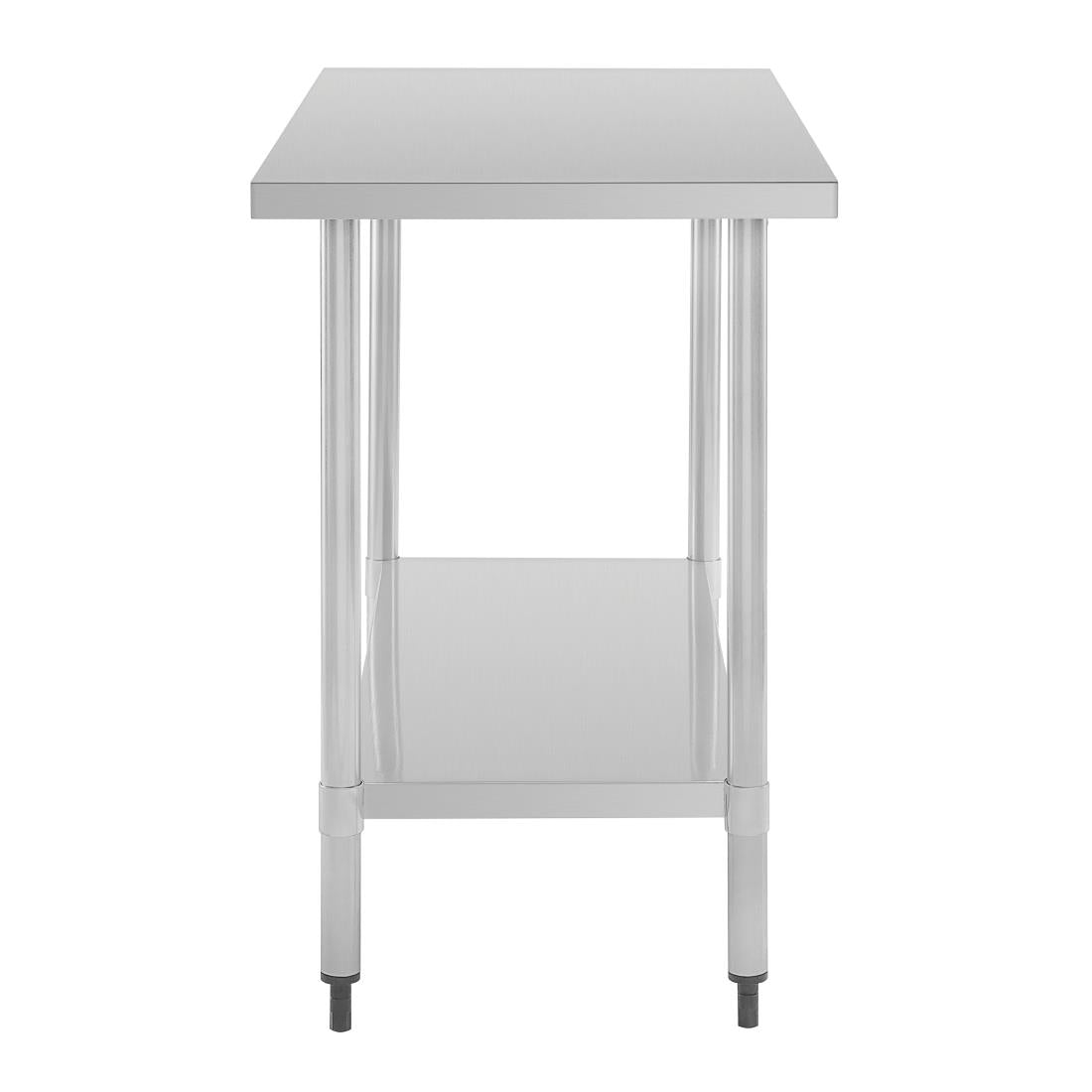 CH059 Nisbets Essentials RVS werktafel 800 x 600mm