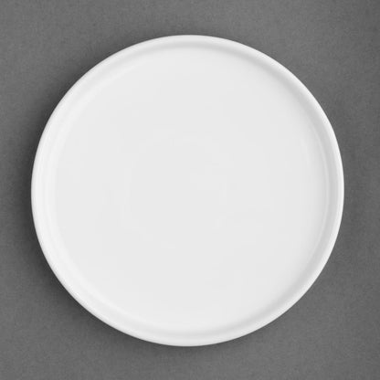 FW813 Olympia Whiteware Platte Ronde Borden 210mm (6 Stuks)