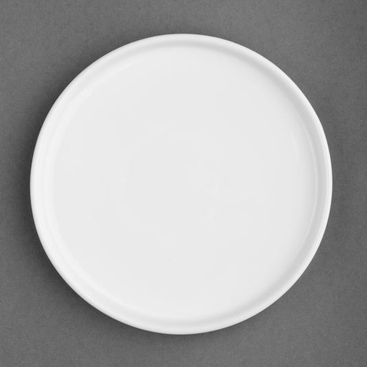 FW813 Olympia Whiteware Platte Ronde Borden 210mm (6 Stuks)
