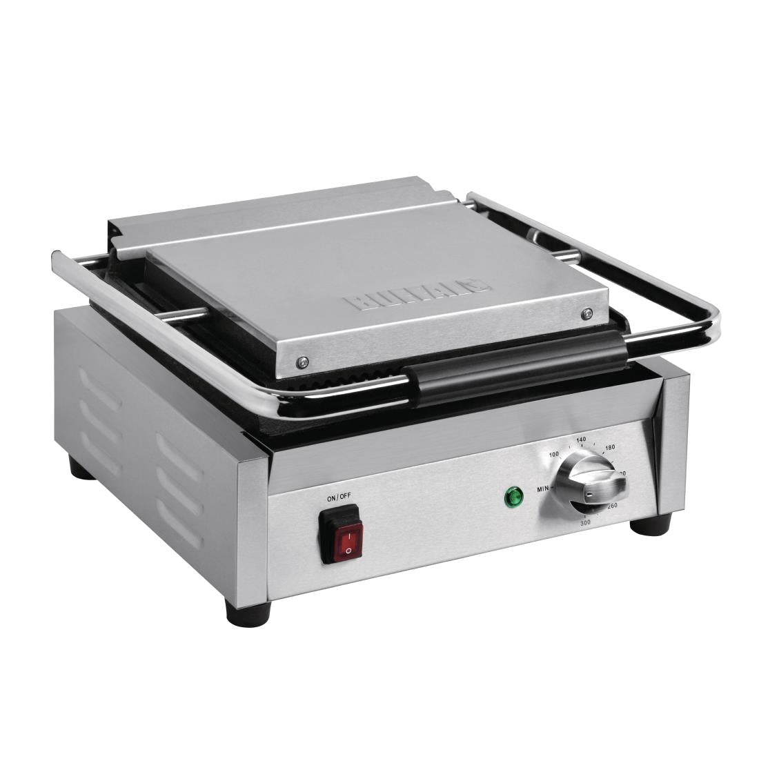 DY995 Buffalo Bistro enkele contactgrill groot groef/groef