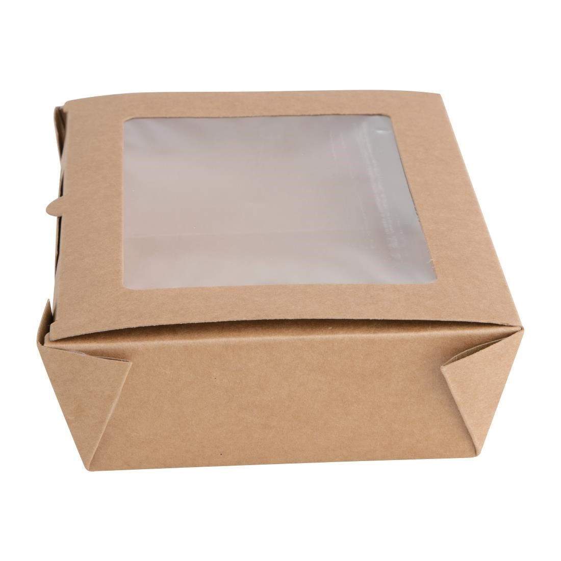 FN899 Fiesta Recyclable saladeboxen met PET venster 1600ml (100 stuks)
