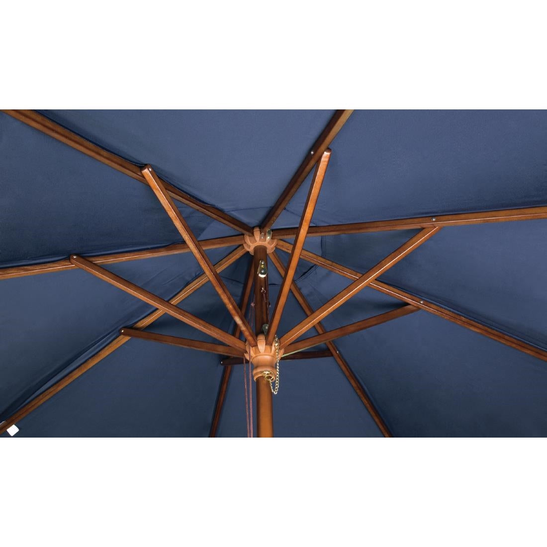 GH991 Bolero vierkante donkerblauwe parasol 2,5 meter