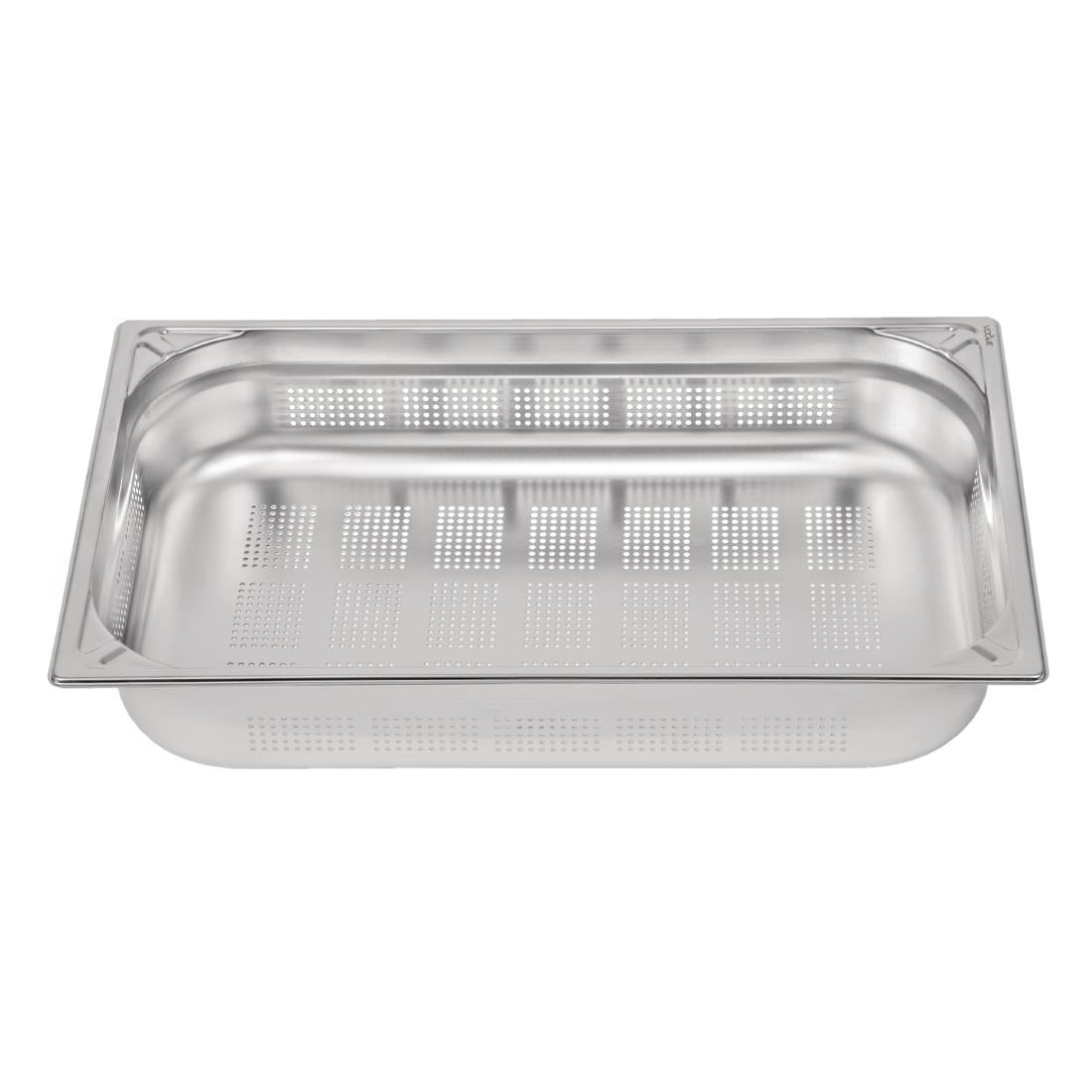 DW462 Vogue RVS geperforeerde GN 1/1 bak 100mm