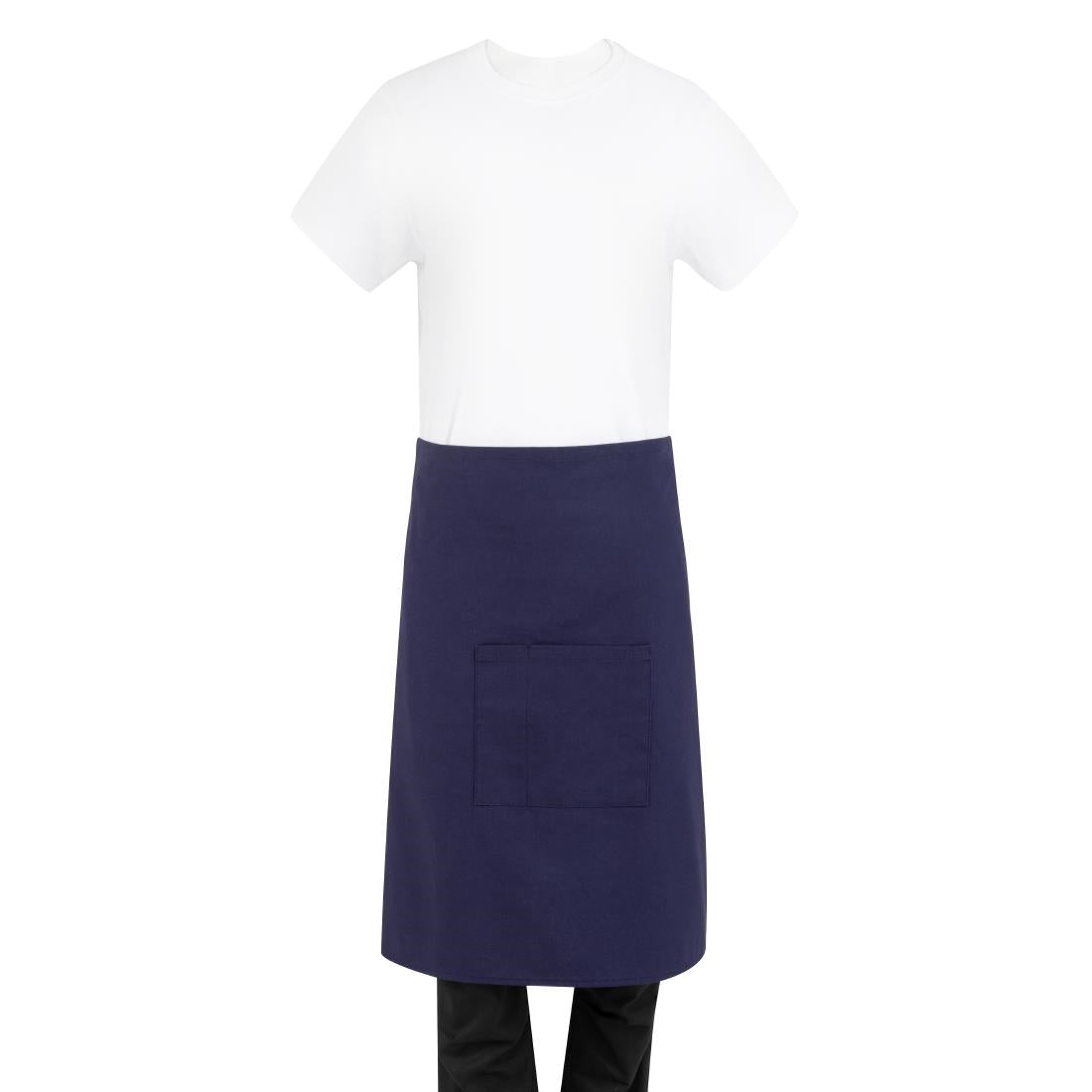 BA165 Southside Katoenen Canvas Bistro Schort Marine