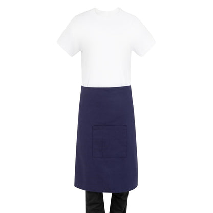 BA165 Southside Katoenen Canvas Bistro Schort Marine