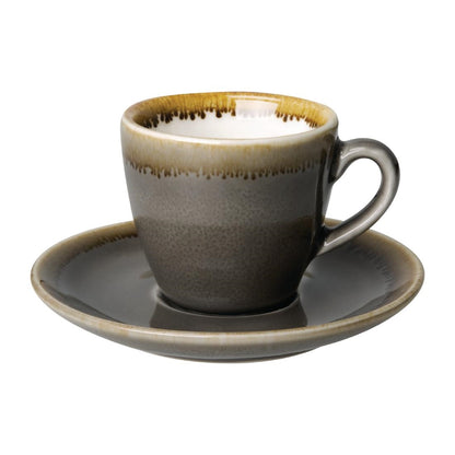 HC389 Olympia Kiln Espressoschotels Grijs 11,5cm (6 Stuks)
