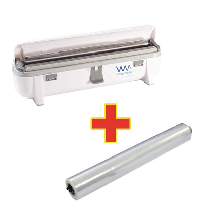 S569 Speciale aanbieding Wrapmaster 4500 dispenser en 3 x 300 m vershoudfolie