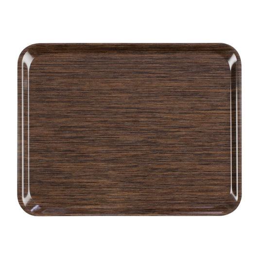 DS097 Roltex melamine dienblad 460 x 360mm wengé