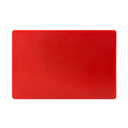 DM004 Hygiplas LDPE extra dikke snijplank rood 450x300x20mm