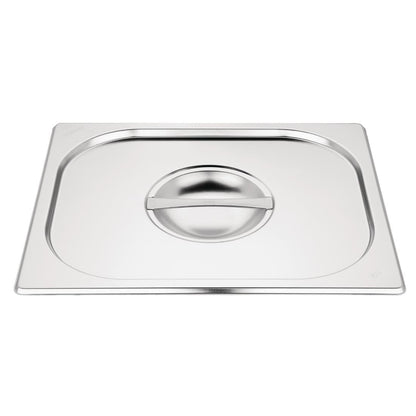 SA245 Vogue RVS Gastronorm Bakken Set 2 x 1/2 Met Deksels