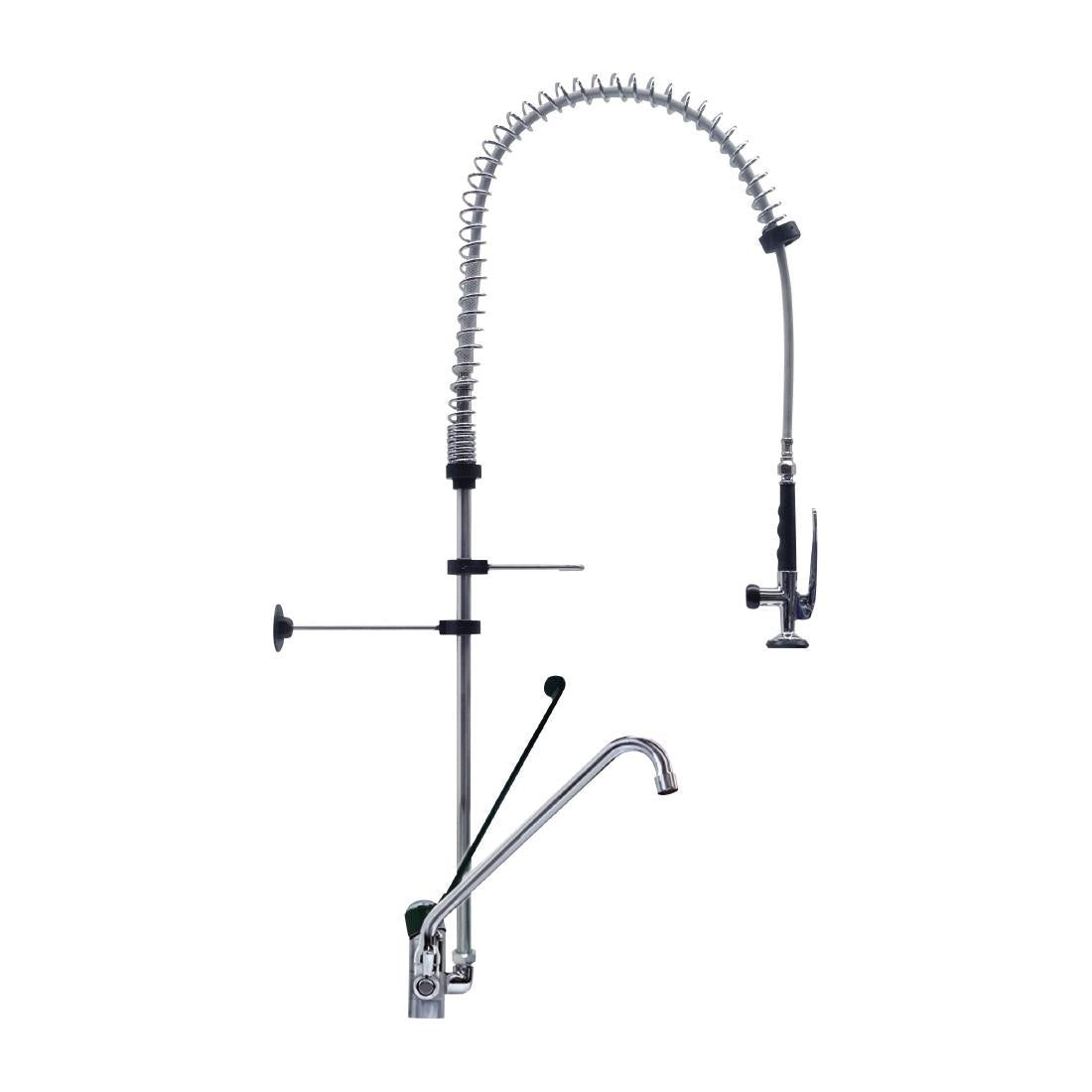 CS490 Gastro M hoge voorspoeldouche monobloc zwenkkraan handsfree