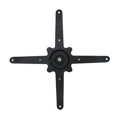 CD214 Bolero verchroomde tafelpoot rond