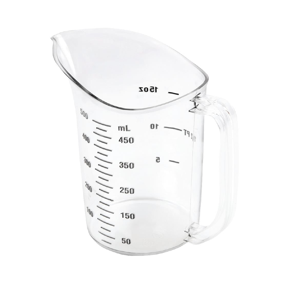 DB450 Vogue polycarbonaat maatbeker 500ml