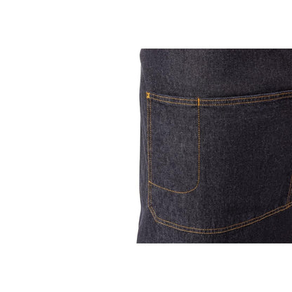 B721 Chef Works Urban Memphis kort schort indigo