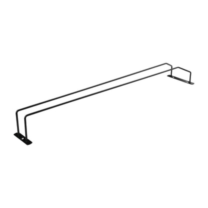 FD989 Olympia wijnglazenrek zwart 610mm