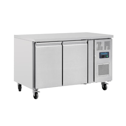 UA047 Polar U-Serie Dubbeldeurs Counter Koelkast 282Ltr