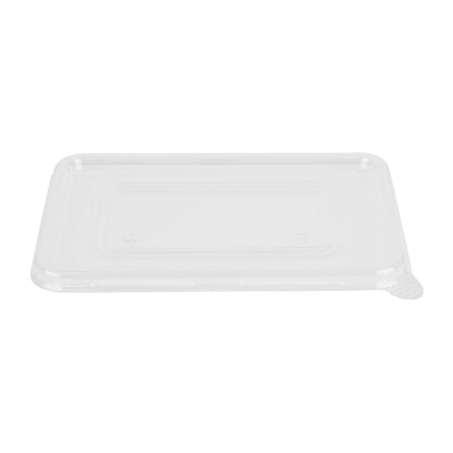 HW038 Fiesta Recycleerbare Deksels Voor Bagasse-Containers (100 stuks)