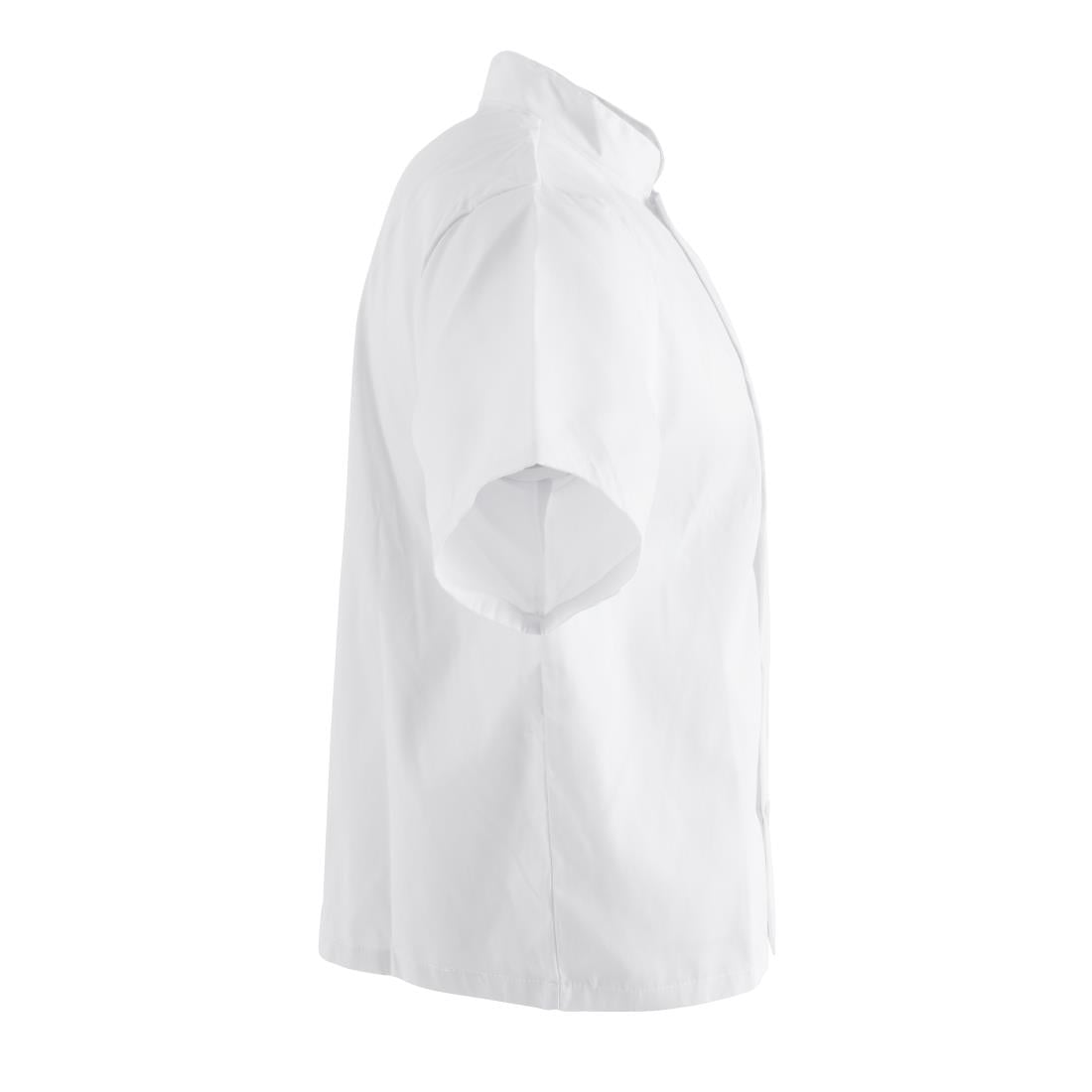 BB547-XL Nisbets Essentials koksbuis wit (2 stuks) XL