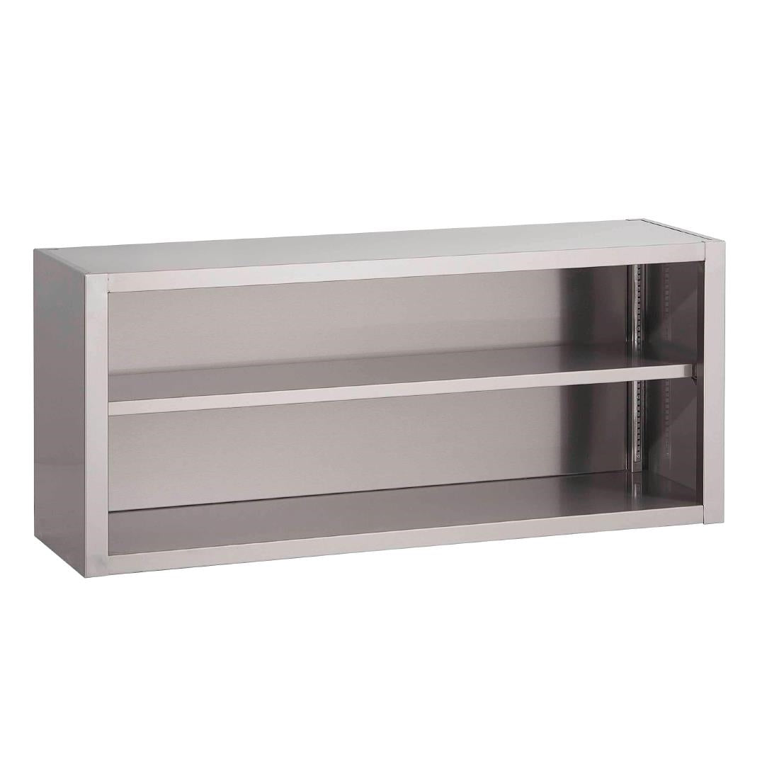 GN182 Gastro M RVS open wandkast 200cm