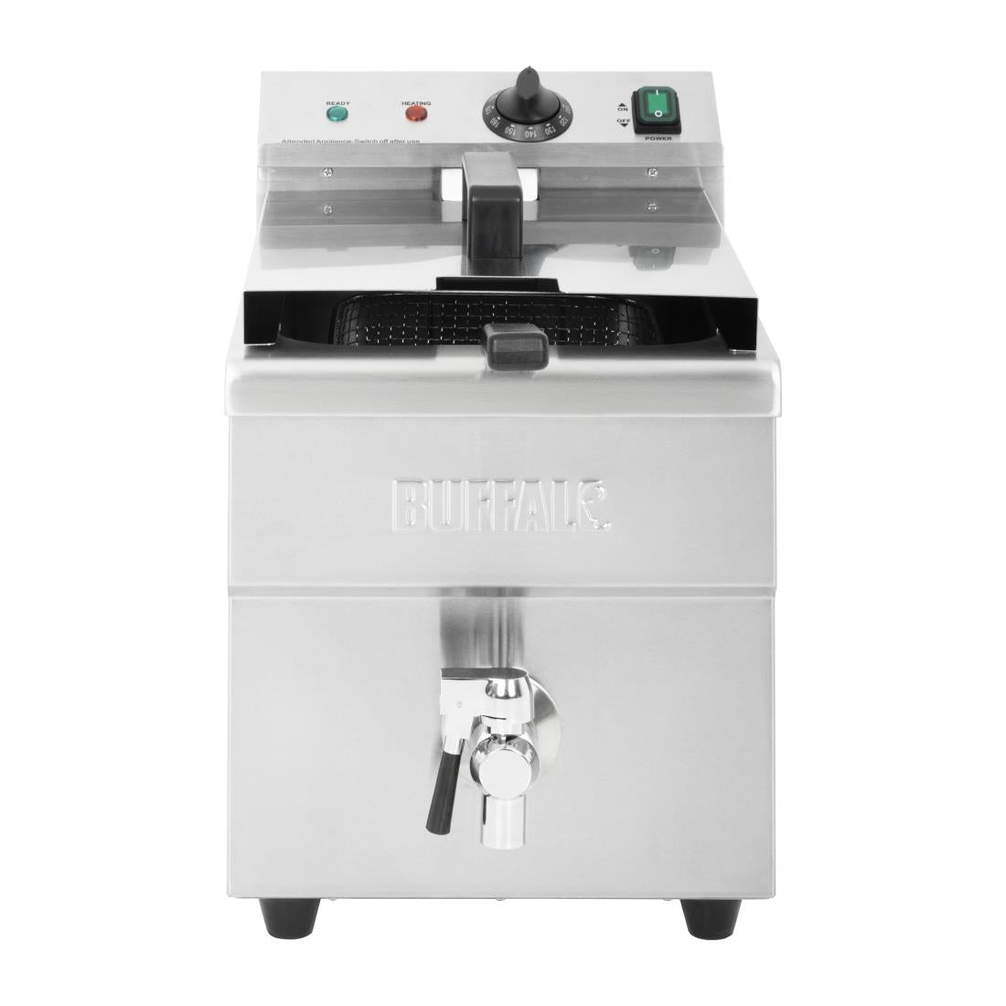 CP793 Buffalo enkele inductie frituurpan 7,5L 3000W