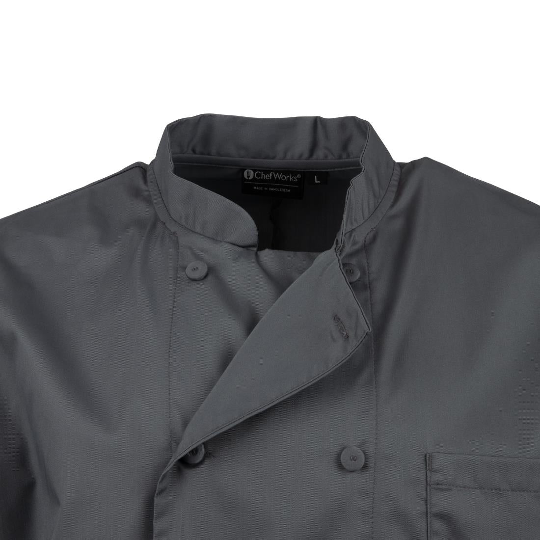 A934-S Chef Works unisex koksbuis grijs S