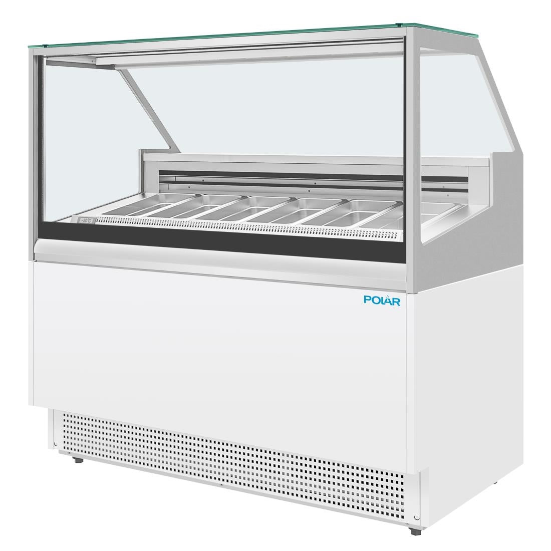 UA058 Polar U-Serie 6-Pan IJs Vitrine Kast Vriezer